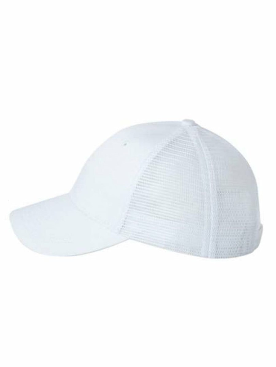 Gameday * | Cheapest S&S Accessories White Mesh Trucker Hat