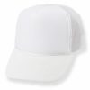 Gameday * | Coupon S&S Foam White Trucker Hat Accessories