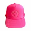 Gameday * | Discount Accessories Hats Take It Easy Neon Pink Trucker Hat