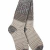 Gameday * | Outlet Accessories Weekend Collection Textured Gallery Crew Socks