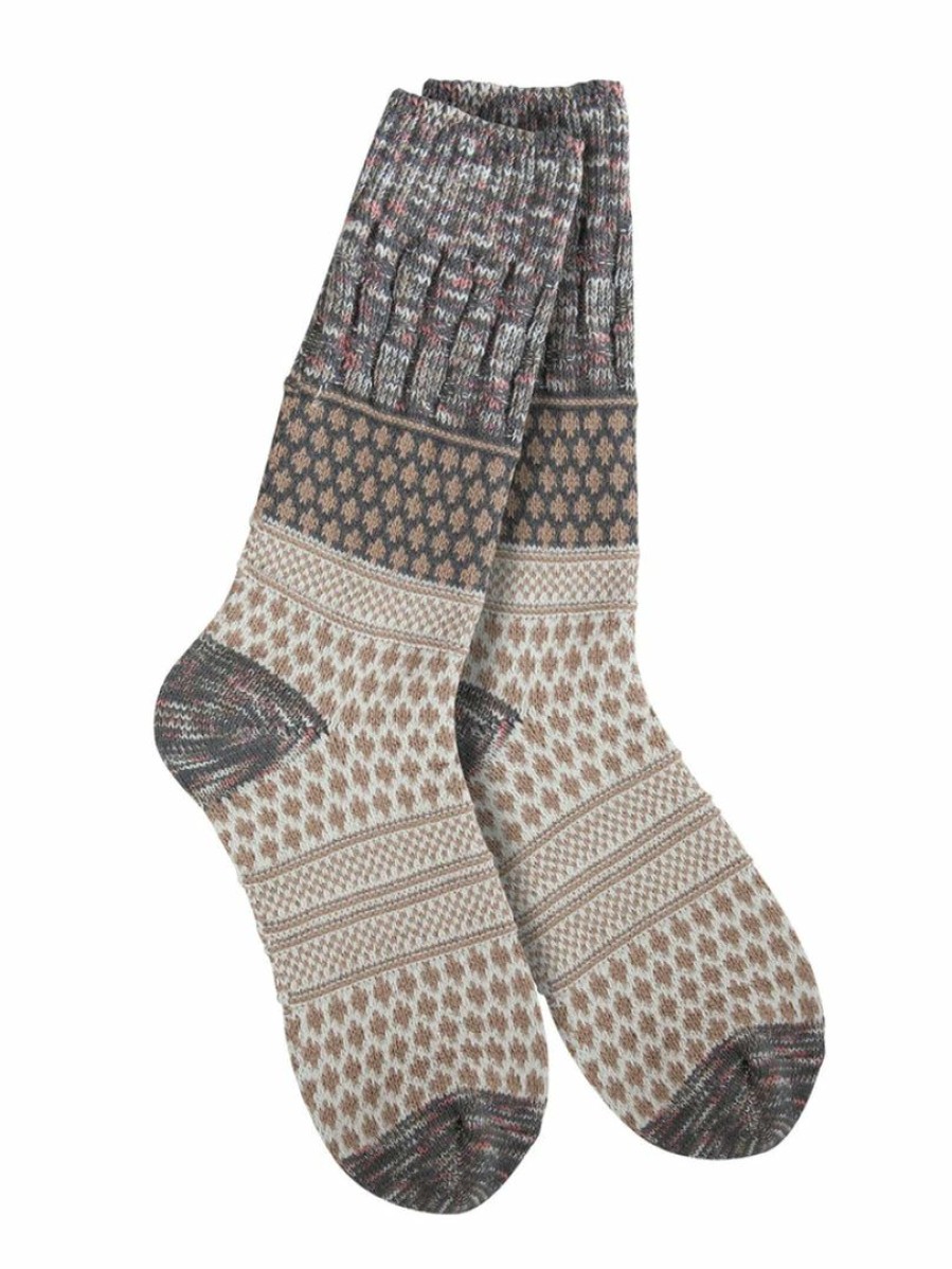 Gameday * | Outlet Accessories Weekend Collection Textured Gallery Crew Socks