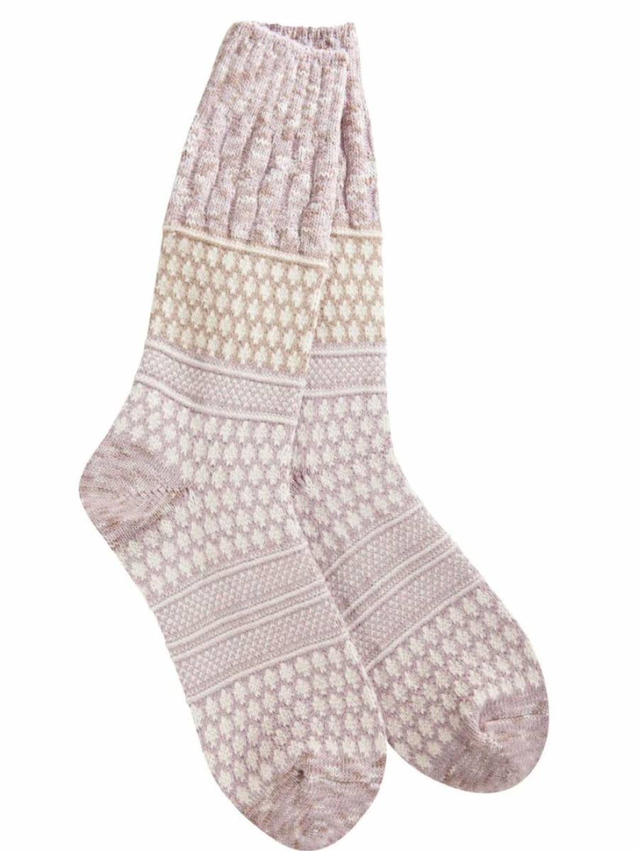 Gameday * | Outlet Accessories Weekend Collection Textured Gallery Crew Socks