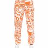 Gameday * | Top 10 Blue Blush Special Teams Marble Print Pants Orange