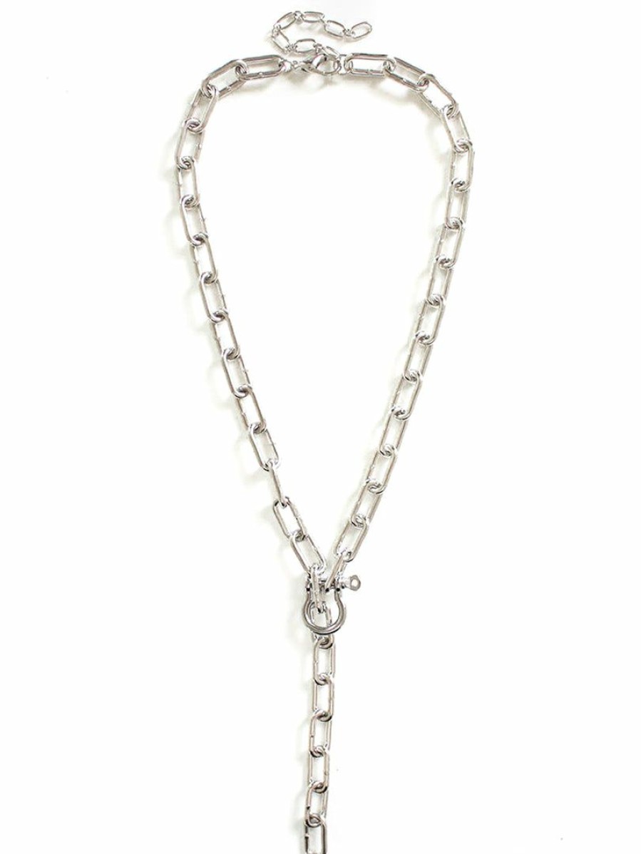 Gameday * | Brand New Siete Own The Moment Chainlink Necklace