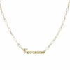 Gameday * | Buy Golden Stella Tennessee State Pendant Necklace Jewelry