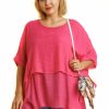 Curvy Girl * | Top 10 Apparel-Curvy Girl Curvy Lots Of Layers Tunic