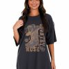 T-Shirts * | Wholesale Zutter T-Shirts Country Music Graphic Tee Black