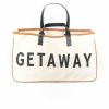 Gameday * | Top 10 Accessories Getaway Canvas Tote Bags