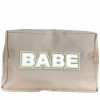 Gameday * | Buy I Dream In Gold Babe Nylon Coffee Travel Bag