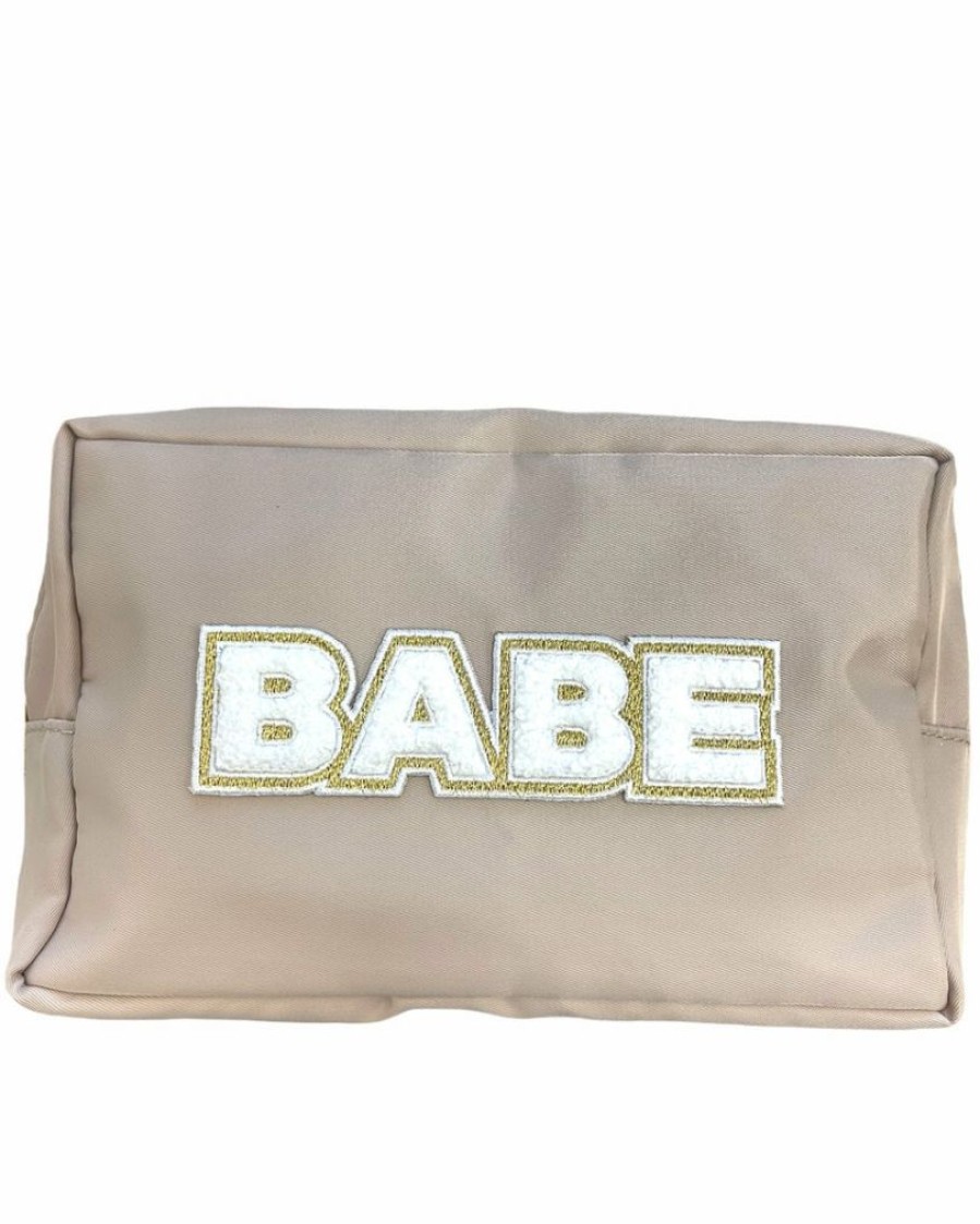 Gameday * | Buy I Dream In Gold Babe Nylon Coffee Travel Bag