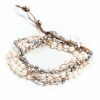 Gameday * | Coupon Jewelry Marilyn Crochet Leather Wrap Bracelets