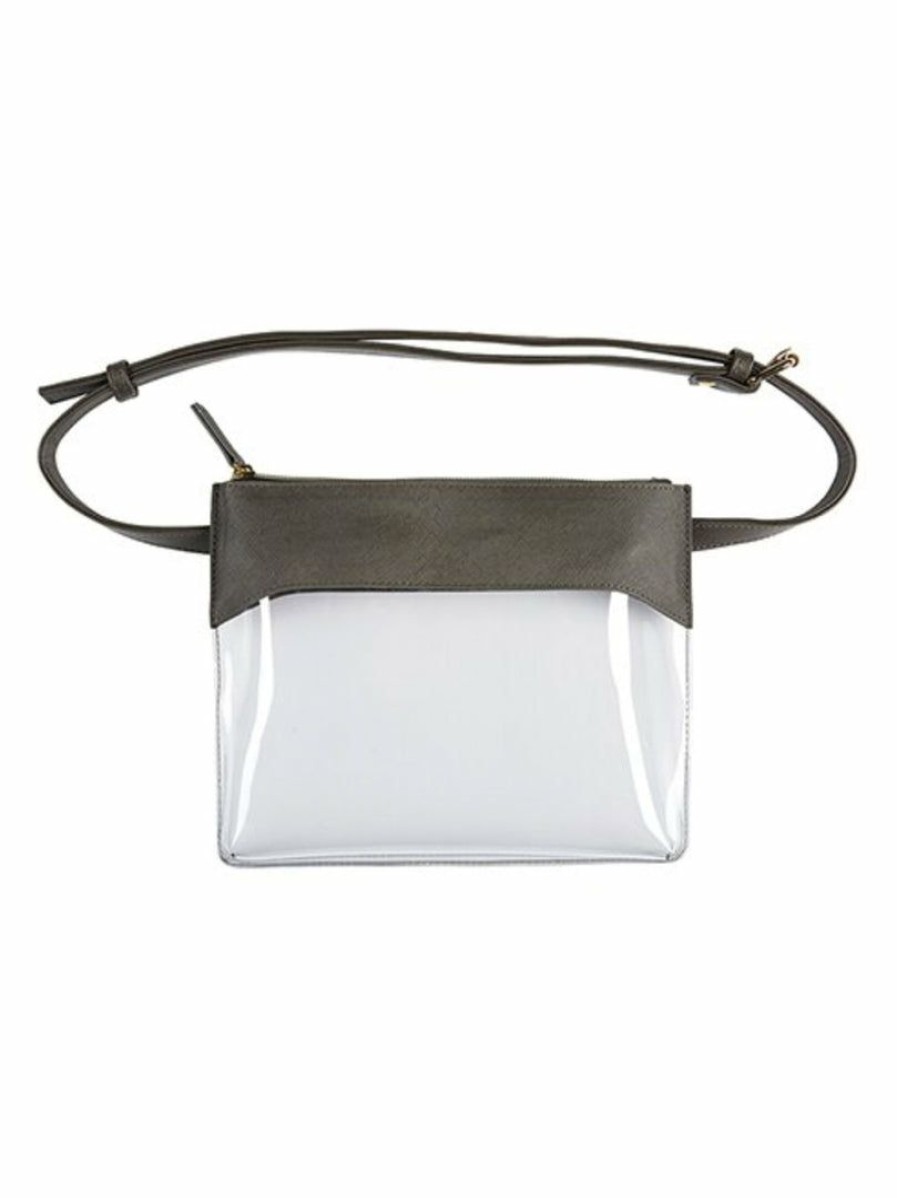 Gameday * | Brand New Creative Brands Clear Stadium Fanny Pack Belt Bag Accessories