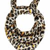 Gameday * | Hot Sale Accessories Hair Accessories Wild For This Leopard Print Bandana Scarf