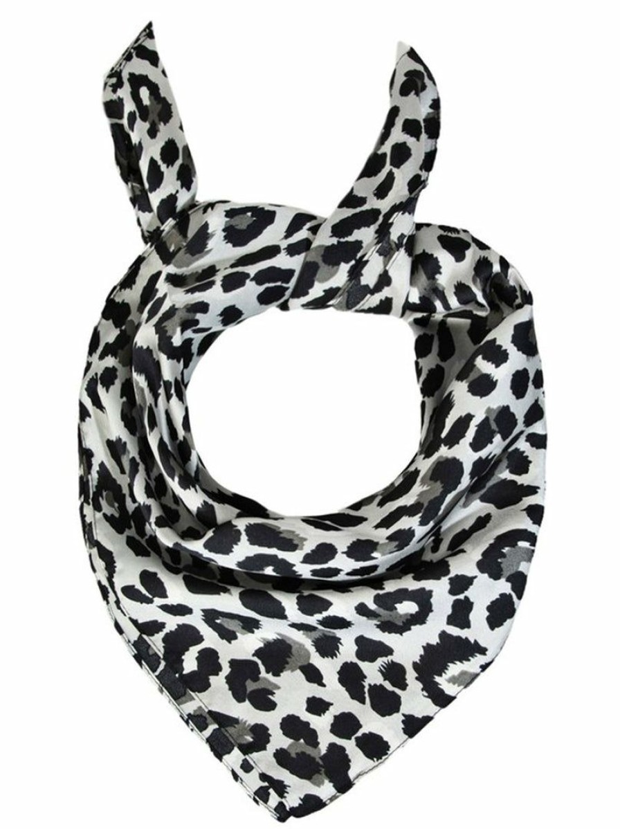 Gameday * | Hot Sale Accessories Hair Accessories Wild For This Leopard Print Bandana Scarf