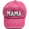 Gameday * | Hot Sale Accessories Mama Chenille Patch Hat