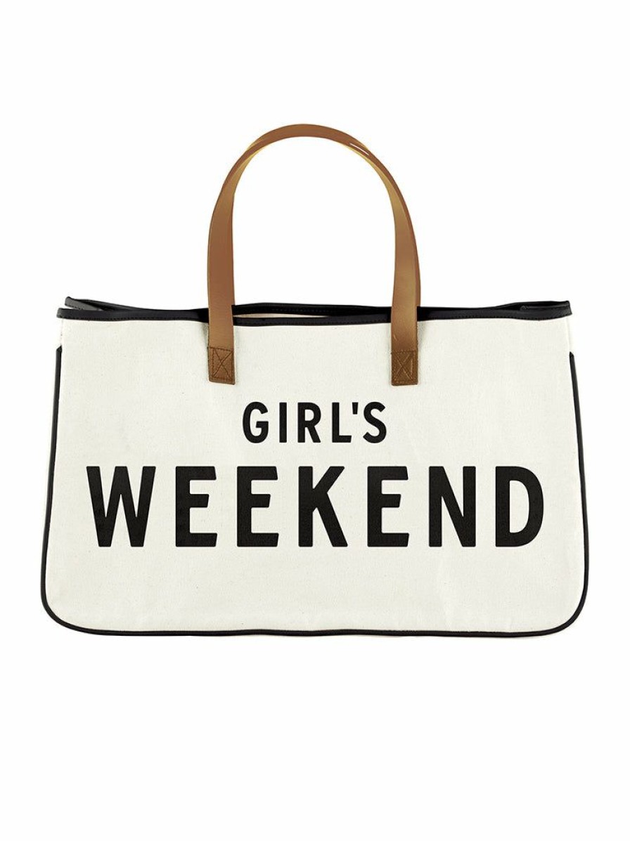 Gameday * | Buy Accessories Bags Girl'S Weekend Canvas Tote