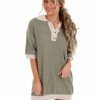 Clothing * | Best Sale Blue Blush Make It Work Button Sweater Dress