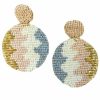 Gameday * | Wholesale Jewelry Sweetness Beaded Disc Earrings