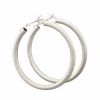 Gameday * | New Jewelry Round Fabulous Tube Hoops Earrings