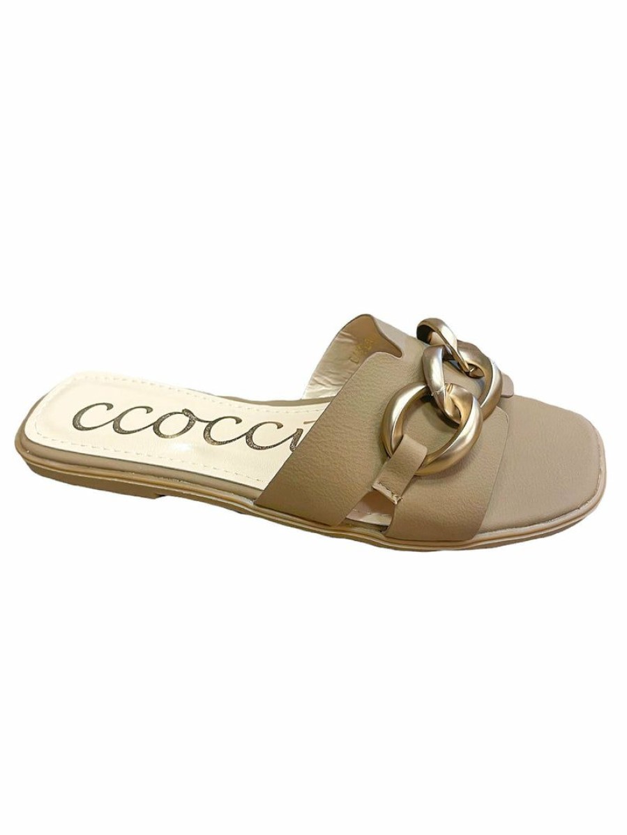 Shoes * | Cheapest Ccocci Sandals Baylor Sandal Taupe