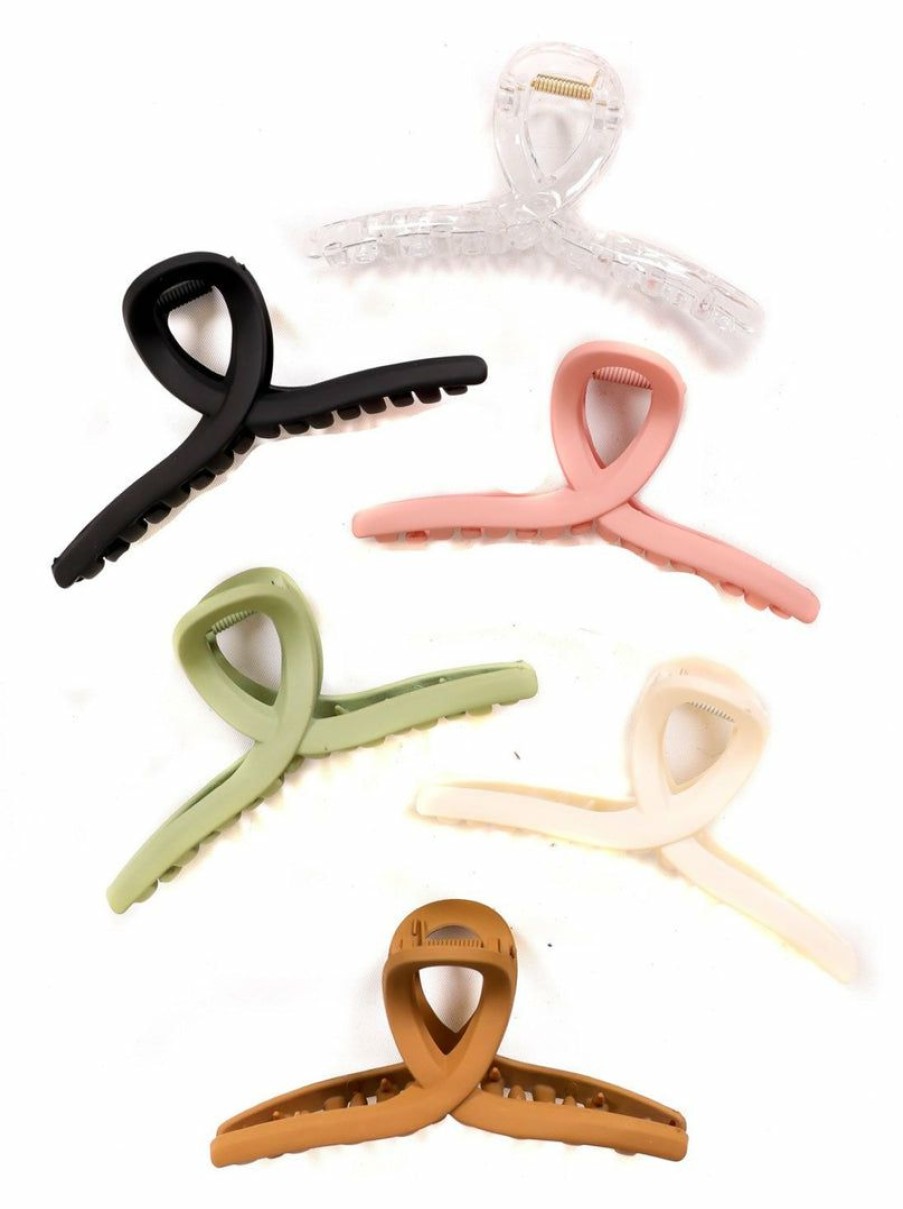 Gameday * | Cheapest Josie'S Boutique Hair Accessories Loop Claw Clip December Steal