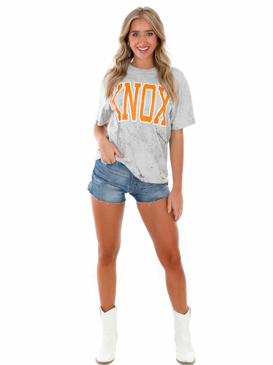 Gameday * | New Josie'S Boutique Knox Is Our City Tee Graphic Tees Smoke