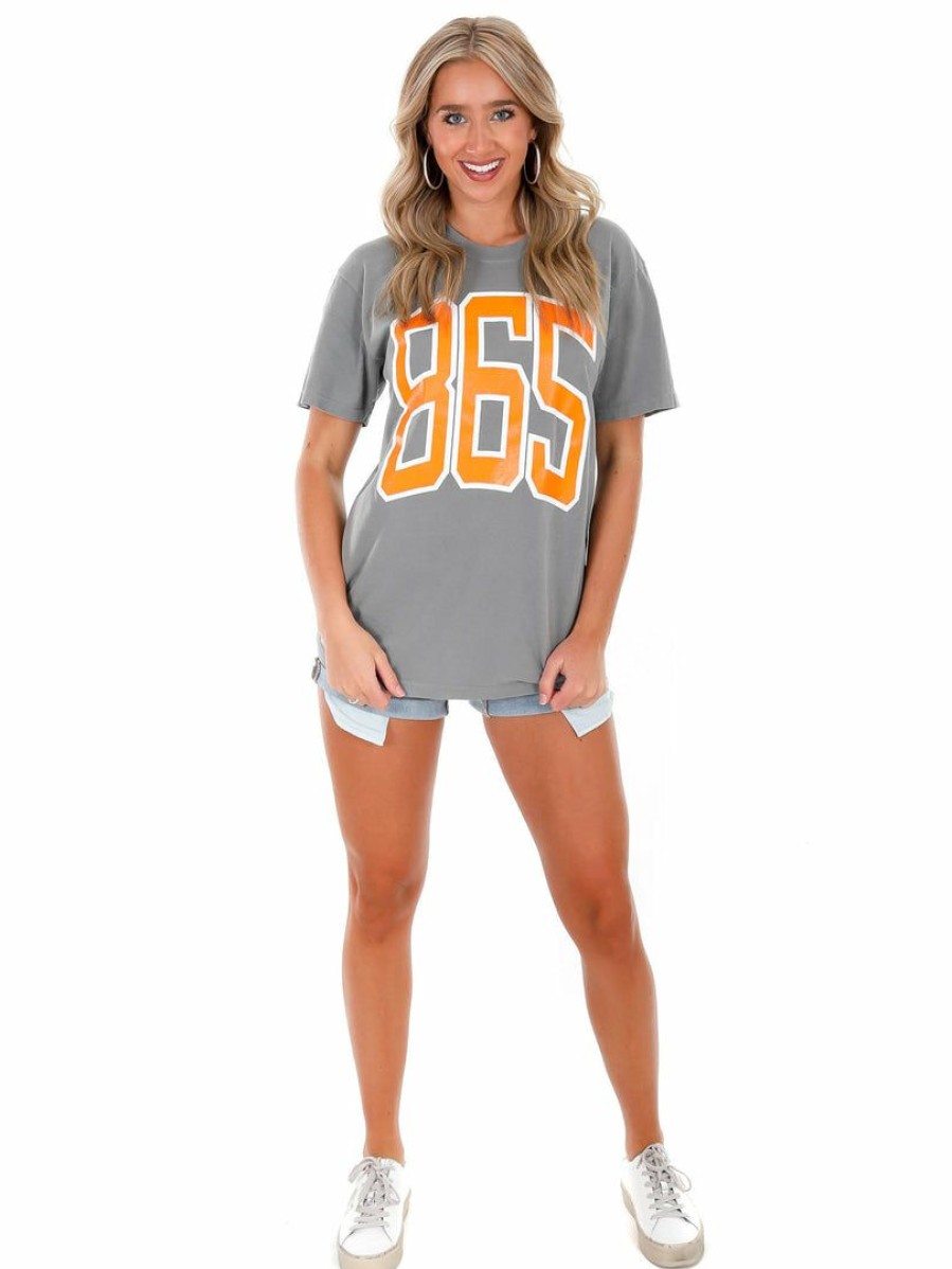 Gameday * | Best Deal Josie'S Boutique 865 Tennessee Tee Gameday Grey