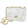 Gameday * | Best Pirce Capri Designs Clear Convertible Crossbody Accessories