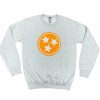 Gameday * | Budget Josie'S Boutique Chenille Patch Tri-Star Sweatshirt Gameday Ash