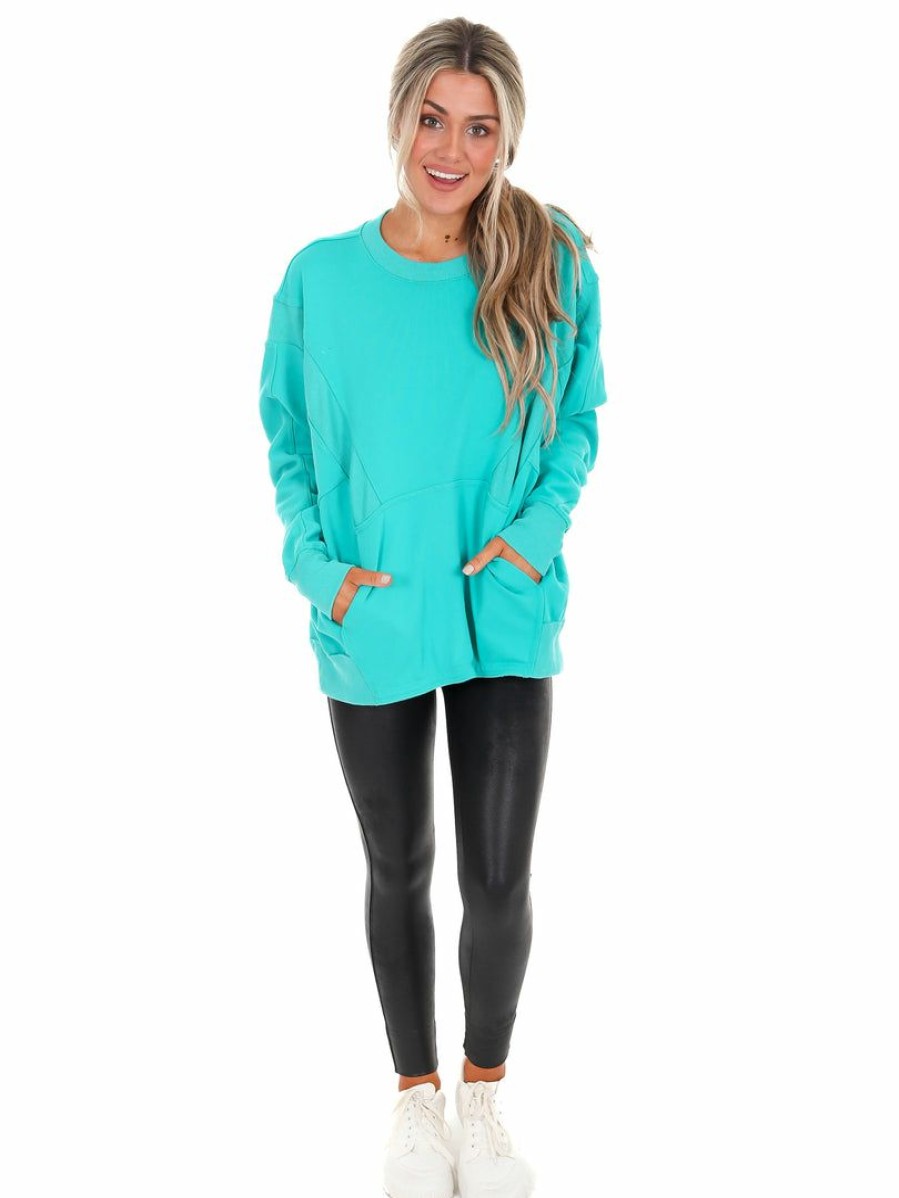 Clothing * | Top 10 Fantastic Fawn Carry On Loose Fit Sweatshirt