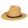 Gameday * | Buy Accessories Straw Braided Belt Strap Hat Hats