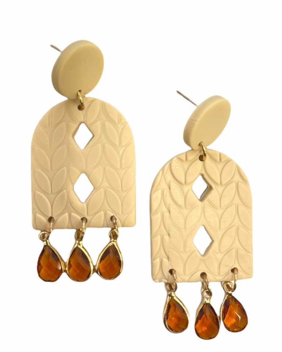 Gameday * | Buy Jewelry The Small Things Clay Earrings