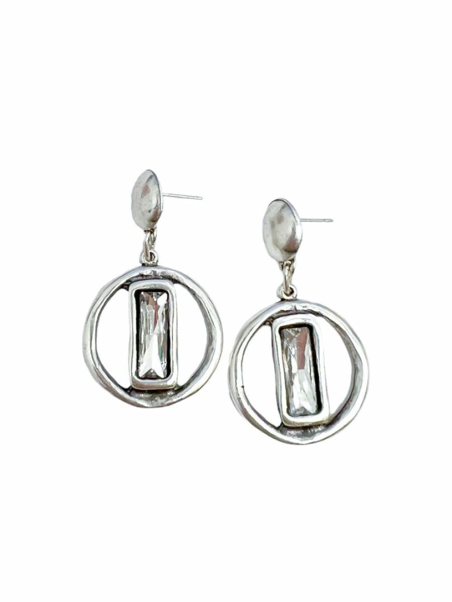 Gameday * | Top 10 Avance Eta Silver Earrings