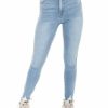 Clothing * | Best Reviews Of Kancan Bottoms Change My Plans High Rise Ankle Skinny Jeans Light