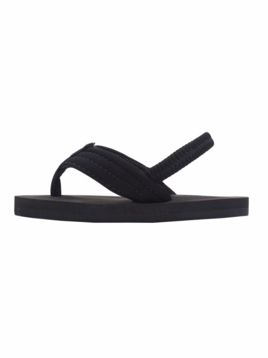 Shoes * | Top 10 Footwear Kids Grombow Rubber Sandal Black