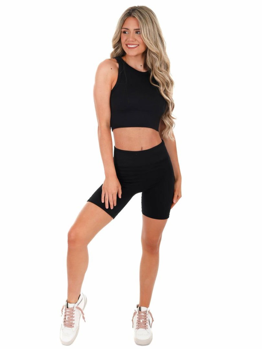 Jb Fit * | Outlet Nikibiki Much Love Jersey Highwaist Biker Shorts