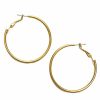 Gameday * | Best Sale En Stella Earrings 50Mm Hoops