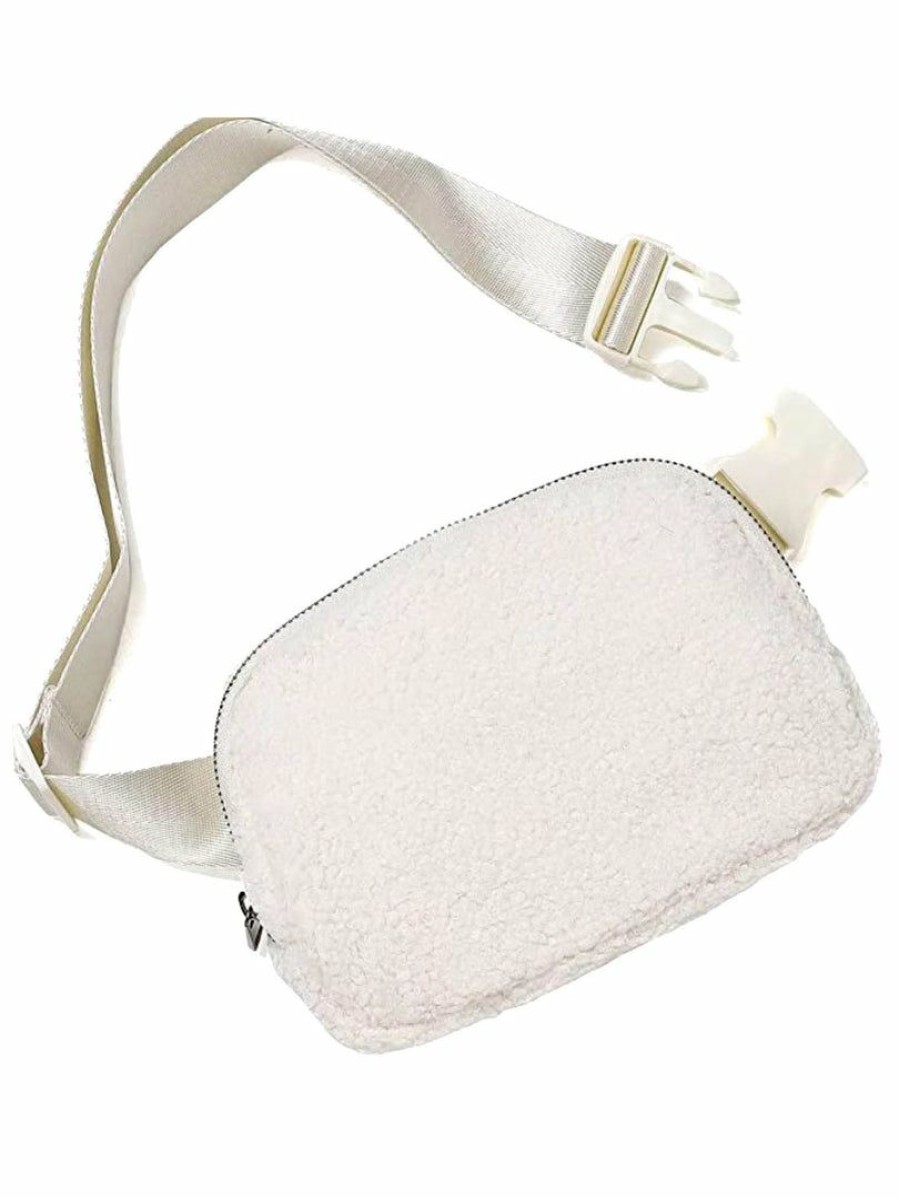 Gameday * | Discount Josie'S Boutique Bags Sherpa Belt Bag