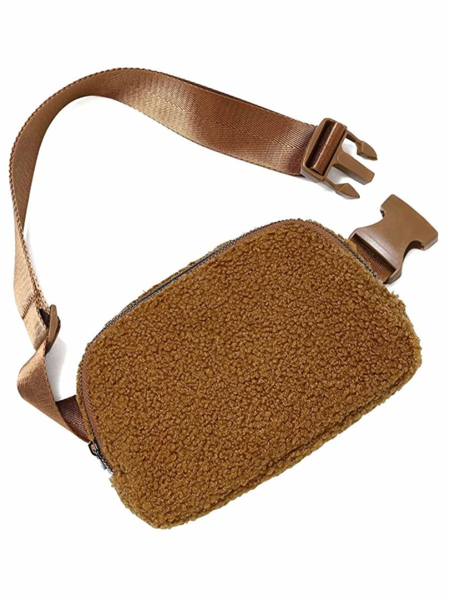 Gameday * | Discount Josie'S Boutique Bags Sherpa Belt Bag