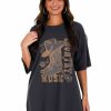 Curvy Girl * | Brand New Apparel-Curvy Girl Curvy Country Music Graphic Tee Black