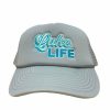 Gameday * | Deals Jadelynn Brooke Grey Lake Life Trucker Hat