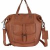 Gameday * | Top 10 Accessories Lezli Tan Tote/Shoulder Bag