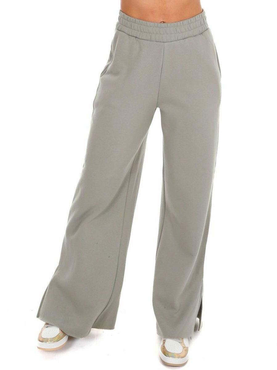 Jb Fit * | Outlet Risen Jeans Jb Fit Next To Me Wide Leg Slit Lounge Pants