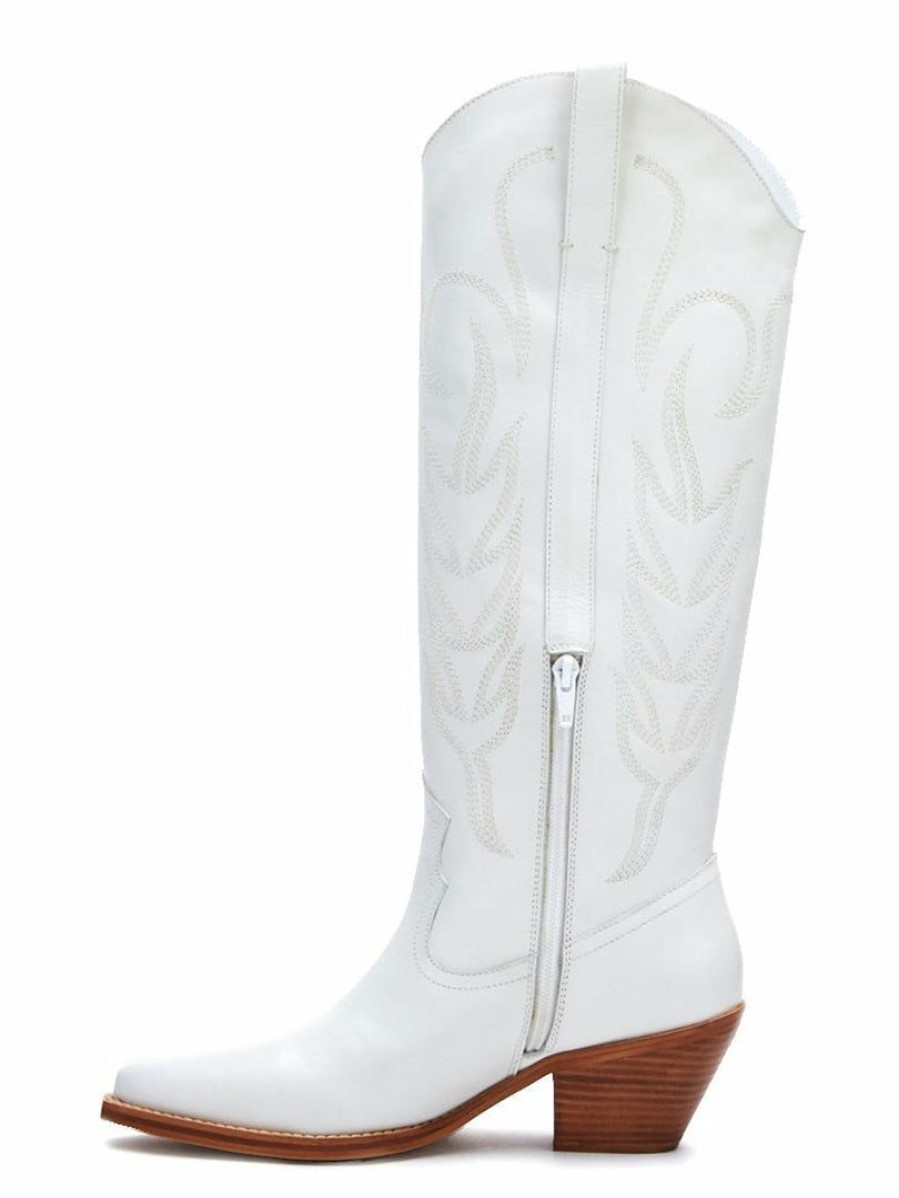 Gameday * | Brand New Matisse Footwear Agency Western Boots White