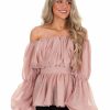 Clothing * | Brand New Cloud Ten Family Affair Ruffle Top Tops