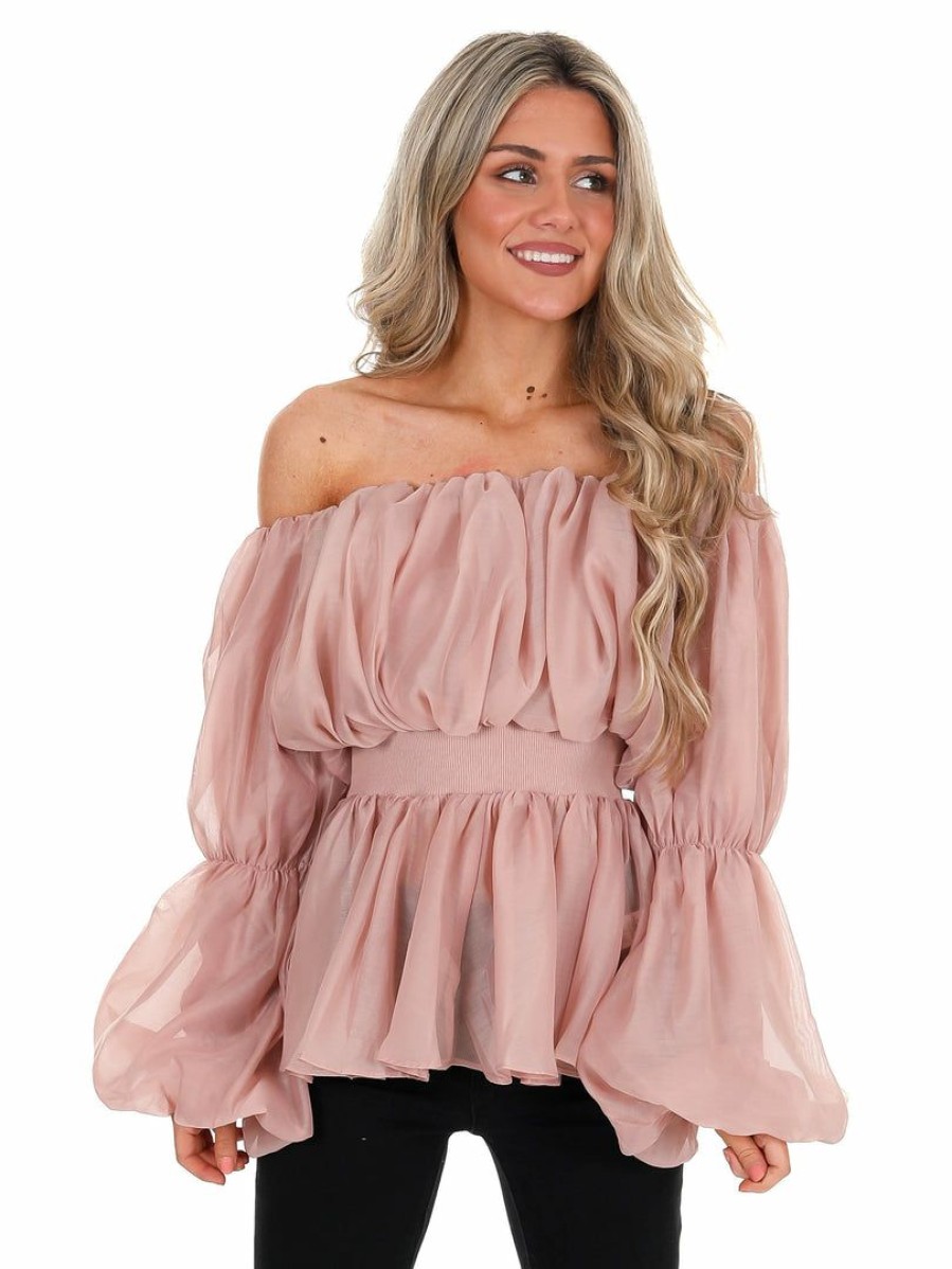 Clothing * | Brand New Cloud Ten Family Affair Ruffle Top Tops