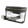 Gameday * | New Capri Designs Clear Black Belt Bag Gameday