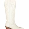 Shoes * | Buy Matisse Footwear Agency Western Boots Off White