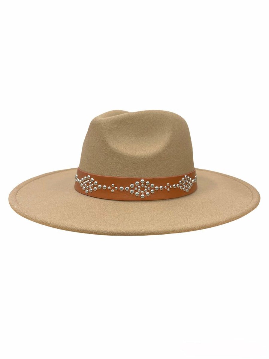 Gameday * | Flash Sale Accessories Be Your Best Taupe Hat