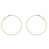 Gameday * | New Rnk Thin Hoop Earrings